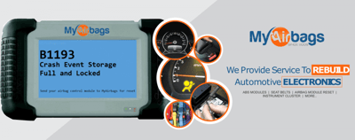 Ford Mazda SRS Airbag Code B1193 - Crash event storage full and locked