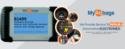 Mitsubishi Airbag Code B1499 collision decision