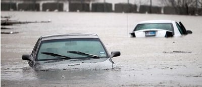 Flood water damaged airbag modules